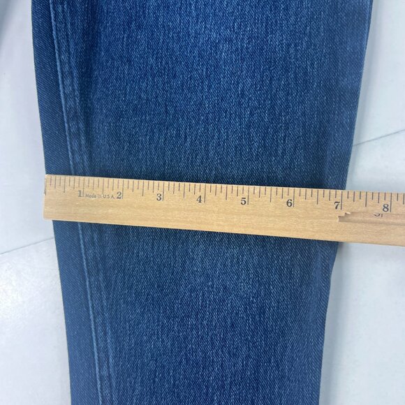 Spanx Jeans Women's 28x26* Jean-ish Ankle Pull On Leggings Dark Blue Pants Tag M - Picture 13 of 16